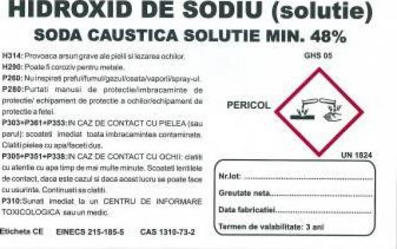 Hidroxid de sodiu (soda caustica-fulgi)