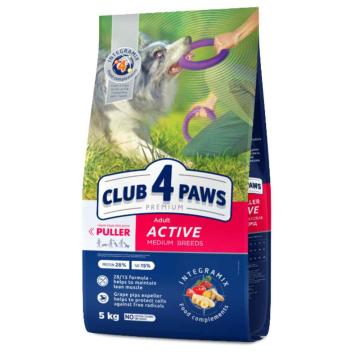 Hrana caini Club 4 Paws Dog Adult Mediu activ 5kg