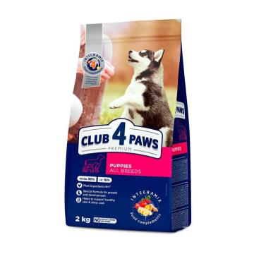 Hrana caini Club 4 Paws dog junior puppies mini breeds 2kg