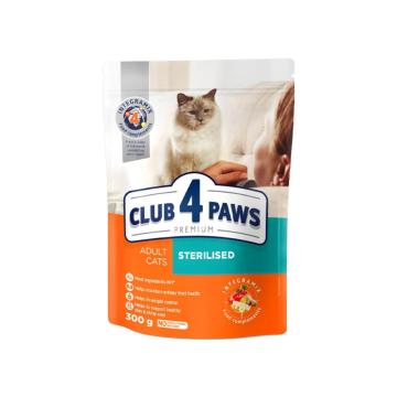 Hrana pisici Club 4 Paws Cat adult Sterilised 300g