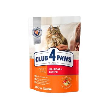 Hrana pisici Club 4 Paws Cat adult hairball control 300g