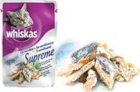 Hrana pisici Whiskas Supreme Plic Vita 85 g