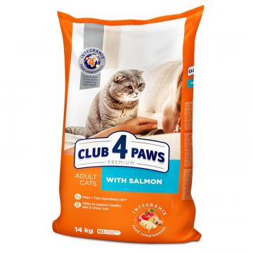 Hrana pisici adulte cu somon 14 kg - Club 4 Paws