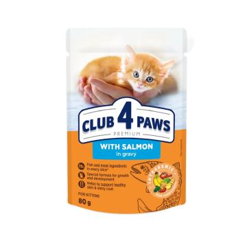 Hrana plic pisica Junior (kitten) somon in sos 80g