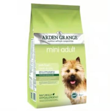 Hrana uscata Arden Grange pentru caini de talie mica, 2 kg