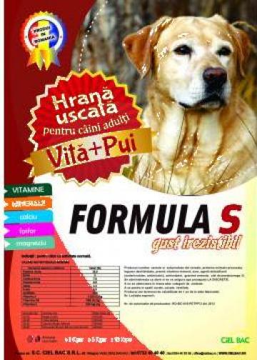 Hrana uscata caini adulti Formula S