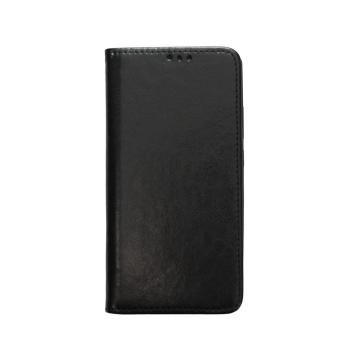 Husa flip Diary Flexy piele naturala neagra pentru Samsung