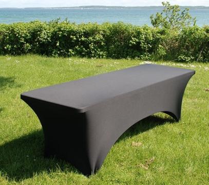 Husa pentru masa pliabila 244x75x74 cm - culoare negru
