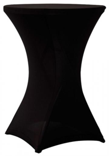 Husa pentru masa pliabila Bistro - culoare negru - 80x80x110