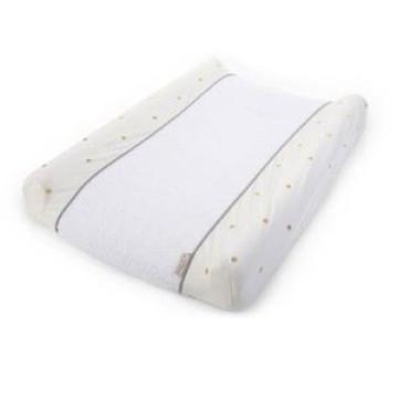 Husa pentru saltea de infasat Jersey Terry Gold Childhome