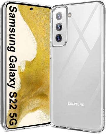 Husa telefon pentru Samsung Galaxy S22 5G, transparenta,