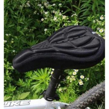 Husa universala neagra cu gel pentru scaunul bicicletei AVX