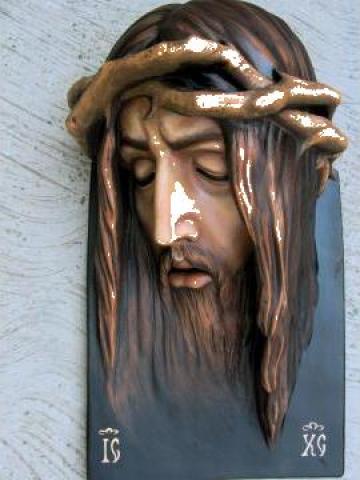 Icoane sculptate in lemn - Iisus