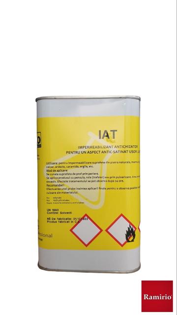 Impermeabilizant IAT 5L Aspect antichizat pentru marmura