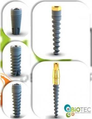 Implanturi dentare SPR, SPPT, CIM, ARP, ARC