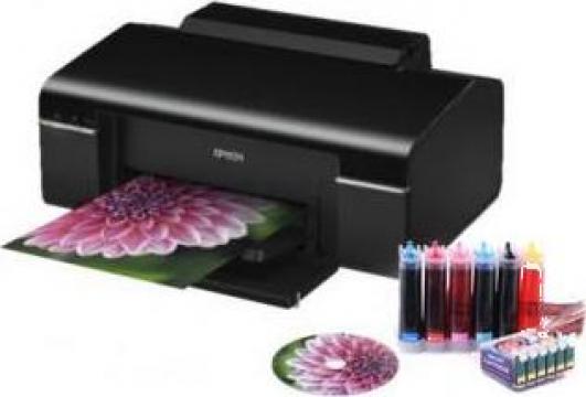 Imprimanta inkjet Epson Stylus Photo P50 + sistem CISS