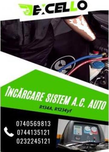 Incarcare sistem A.C./freon auto