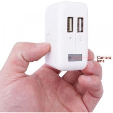 Incarcator de priza USB cu camera video spion 1080P HD