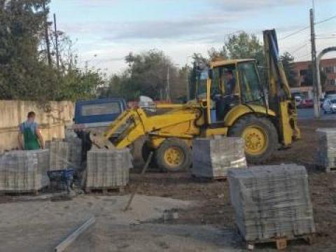 Inchiriere buldoexcavator, macara 18 T, camion cu macara