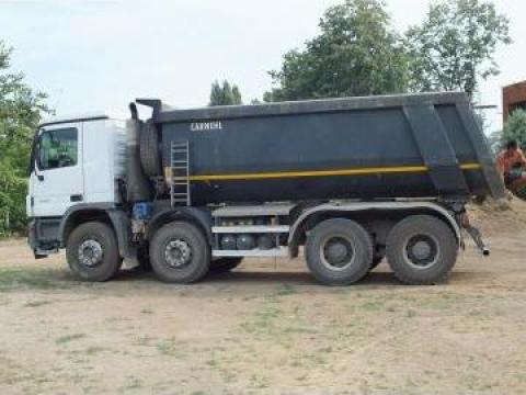 Inchiriere camion 18mc, basculante 8x4, autobasculanta 8x4