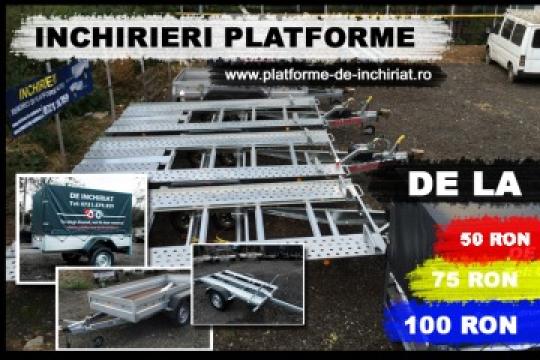 Inchiriere remorci si platforme auto (750kg-2700kg)