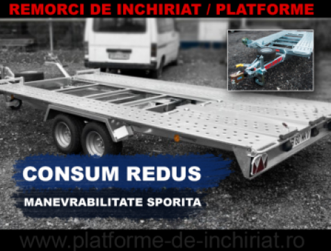 Inchiriere trailer 2t 4m