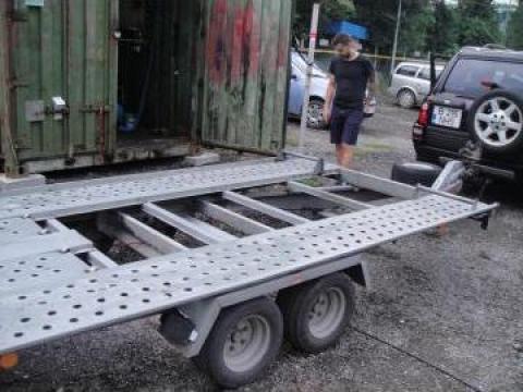 Inchiriere trailer auto basculabil 2t