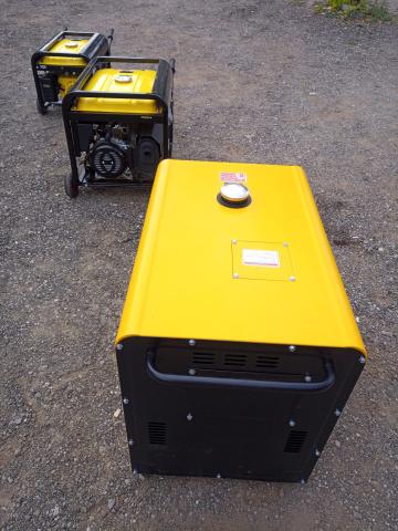 Inchirieri generatoare mobile diesel silent 220v/380v