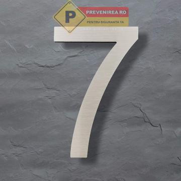 Indicator Numarul 7 aluminiu
