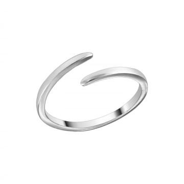 Inel minimalist Lolit argint 925, marime reglabila
