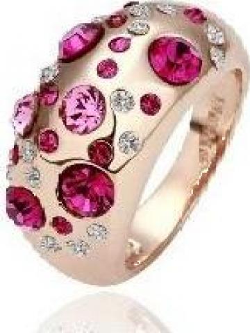 Inel placat cu aur 18 k Diva 16