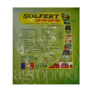 Ingrasamant Solfert 20-20-20+ME sac 20kg