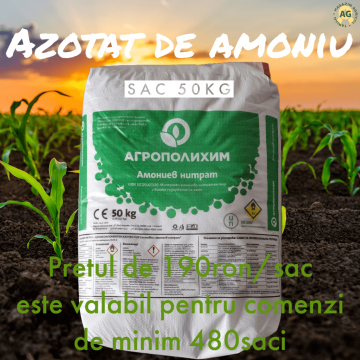 Ingrasamant chimic Azotat de amoniu sac 50kg - Bulgaria