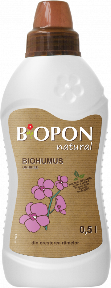 Ingrasamant natural Biohumus Orhidee 0.5 litri