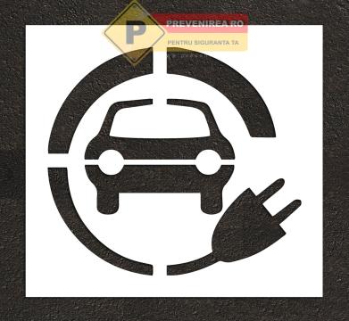 Inscriptionari de loc parcare masina electrica