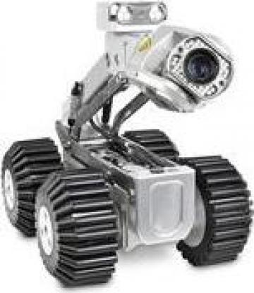 Inspectie video CCTV canalizare cu indicare de panta