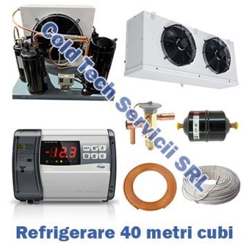 Instalatie camera refrigerare 40 metri cubi