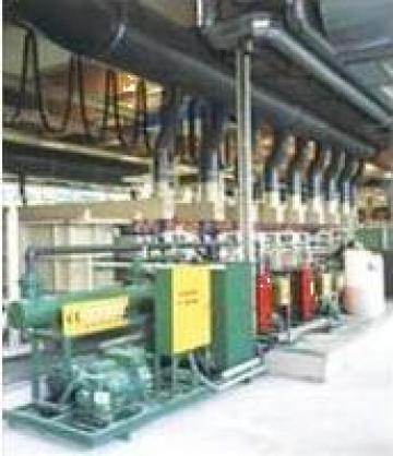 Instalatie de ventilatie pentru galvanizare