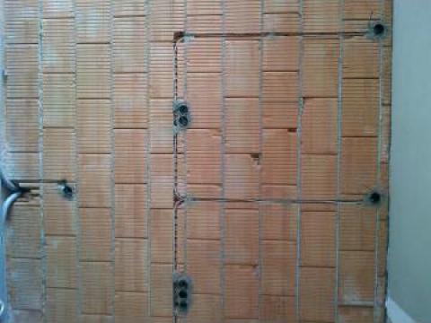 Instalatie electrica pentru case la rosu