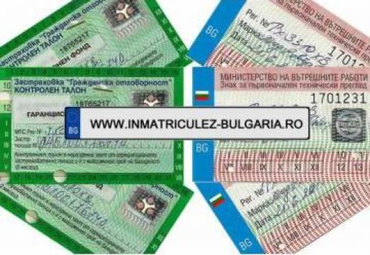 Intermedieri acte auto si procuri pentru Bulgaria