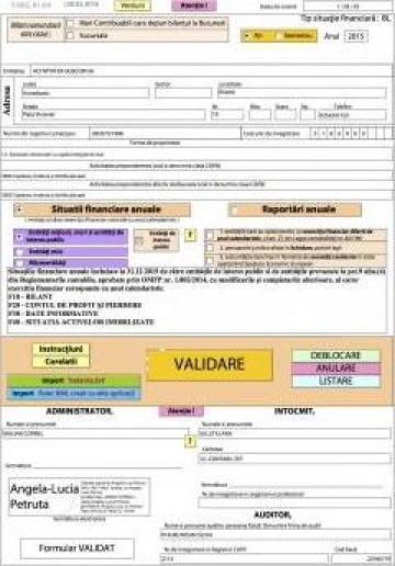 Intocmire si certificare bilant societati