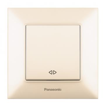 Intrerupator cap cruce 10AX 250V beige