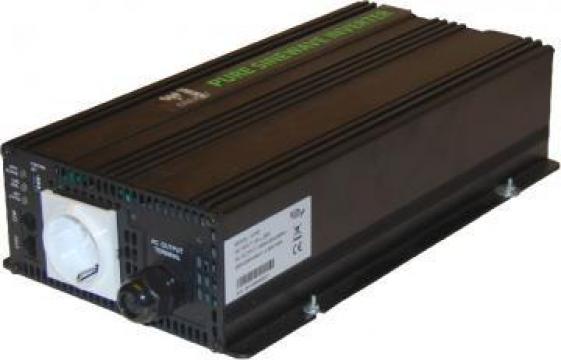 Invertor DC/ AC 12 V/ 230 V 1000 W Sinus