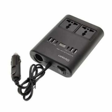 Invertor auto de 150W pentru a converti 12 24V DC la 220V AC