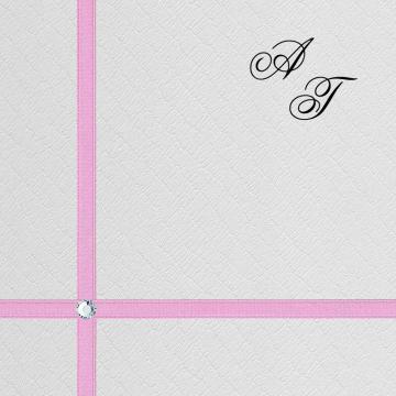 Invitatie de nunta cu Cristal Swarovski