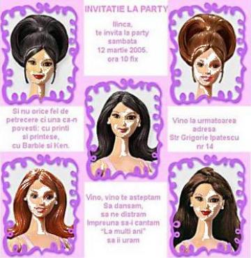 Invitatii banchet