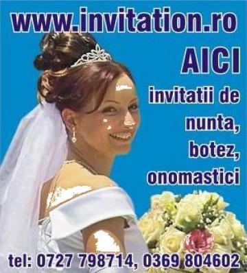 Invitatii nunta si botez