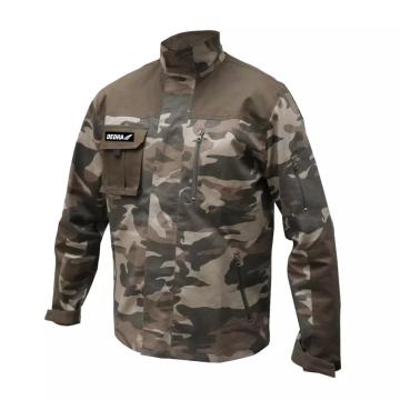 Jacheta camo, bumbac+elastan, 240g/m2