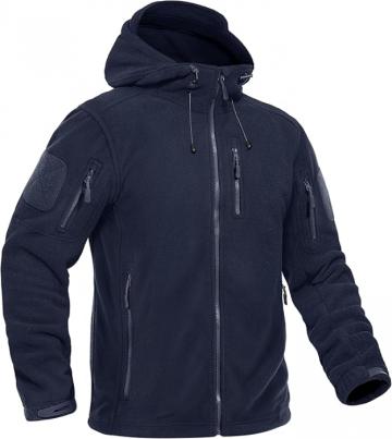 Jacheta termica Fleece pentru barbati XL, cu 5 buzunare