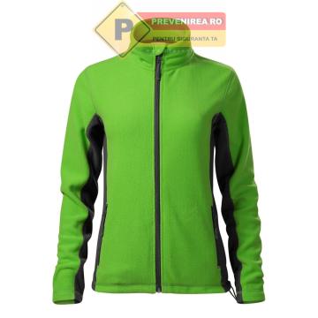 Jachete polar verzi femei de protectie